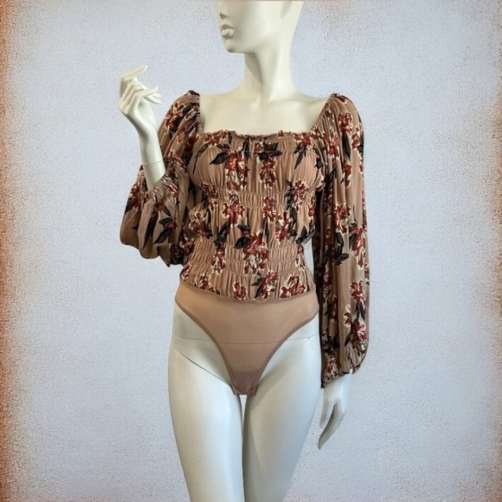 NWT Free People Wild Daze Bodysuit